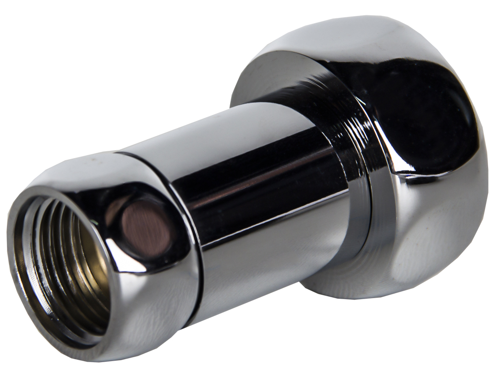 Соединение прямое для  ПС 1"х1/2 г/г (хром) кор 40 пар 730SCH1004
